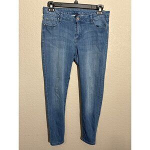 Celebrity Pink Jeans Womens Size 11 Blue Mid-Rise Ankle Skinny Stretch Denim